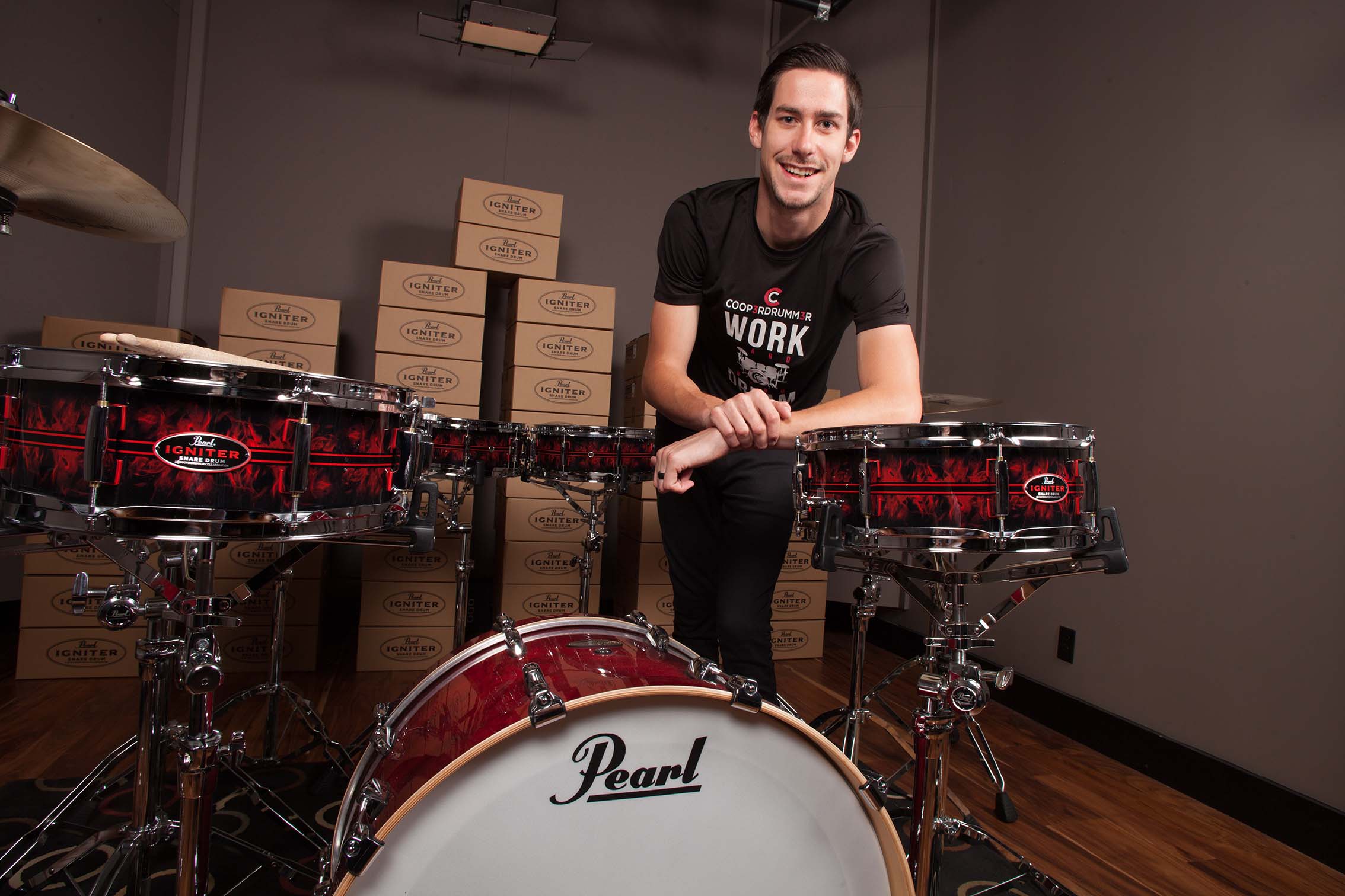 Casey Cooper Pearl Drums Official Site